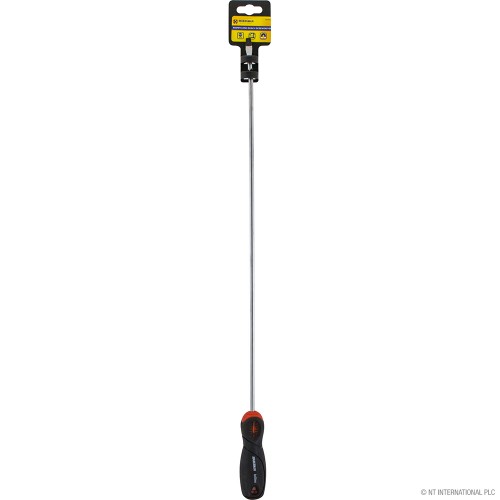 Long Reach Screwdriver 450x6mm - Flat