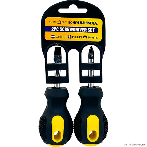 2pc Screwdriver Slotted