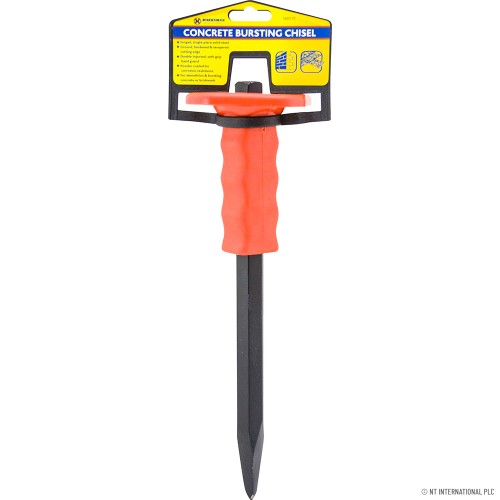 Concrete Bursting Chisel  - Orange Handle