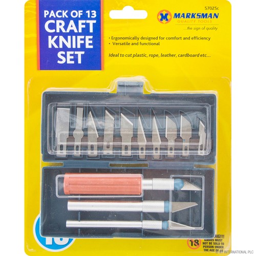 13pc Hobby Knife Set - Blowcase