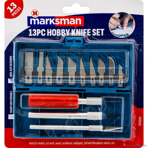 13pc Hobby Knife Set - Blowcase