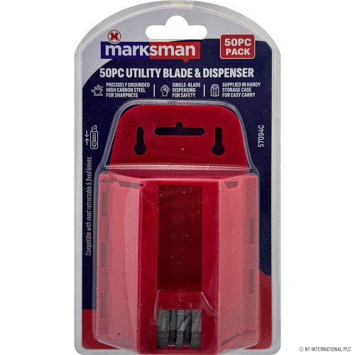 50pc Utility Knife Blades