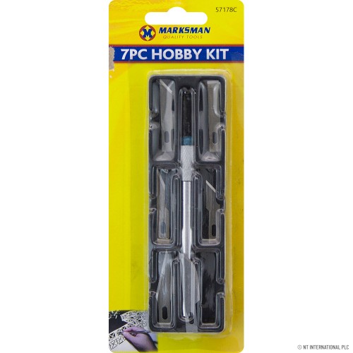 7pc Hobby Knife Kit