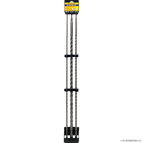 3pc SDS Drill Bit Set - 1000mm