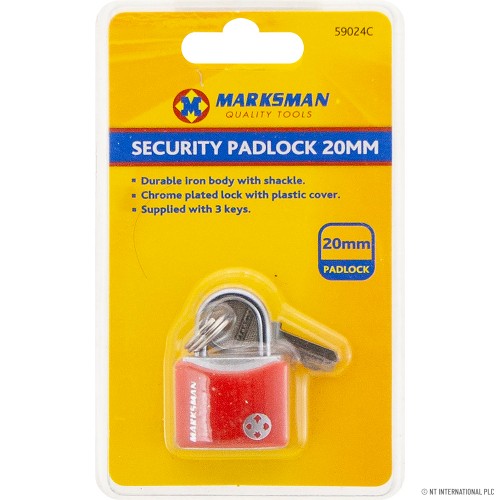 20mm Security Padlock