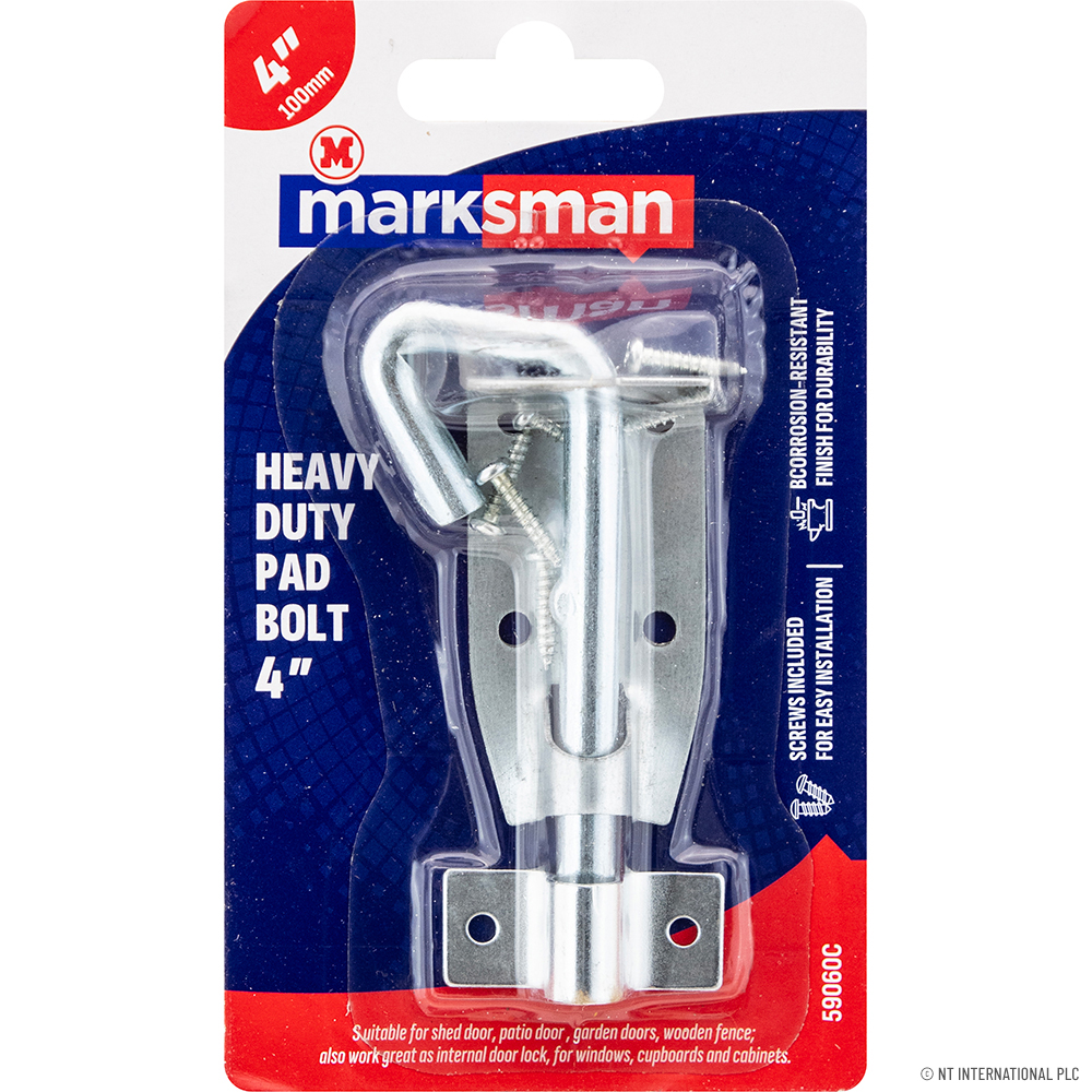 4" / 10cm Heavy Duty Pad Bolt