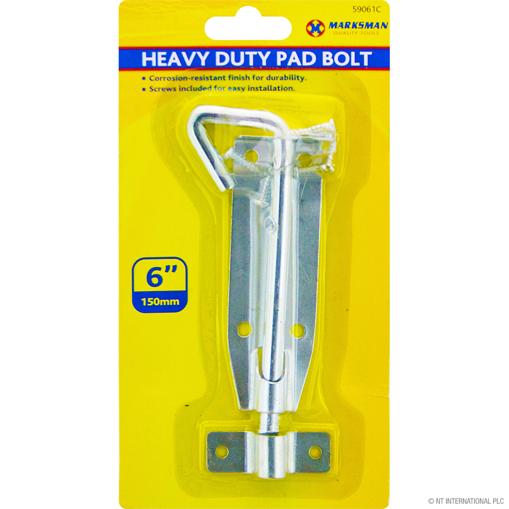 6" Heavy Duty Pad Bolt