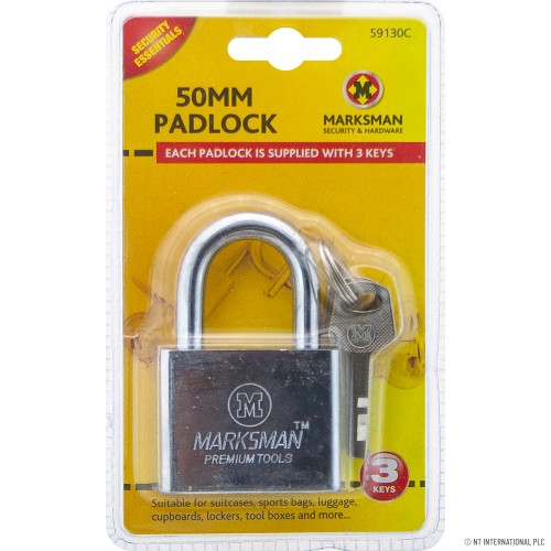 50mm Padlock - Steel Body