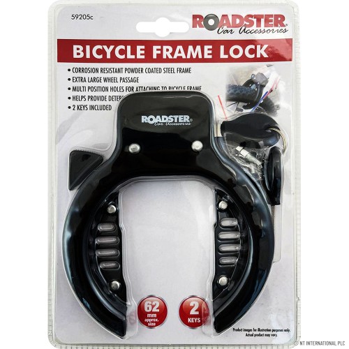 Bicycle Frame Lock