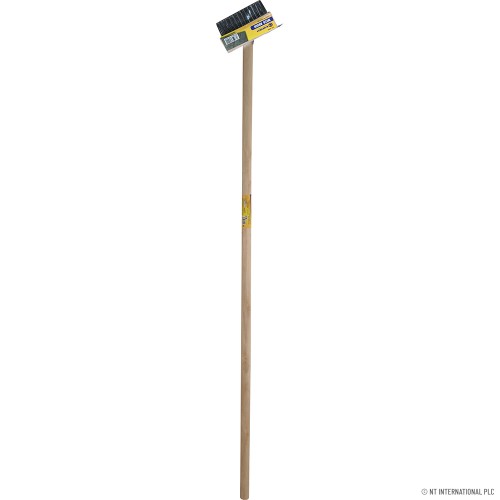 Patio Weed Brush with Scraper