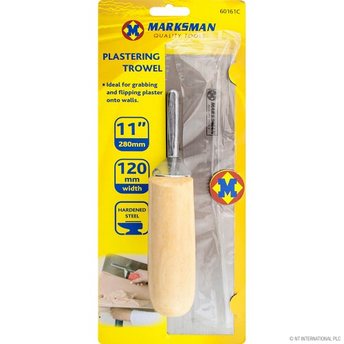 11'' / 28cm Plastering Trowel - Wooden Handle