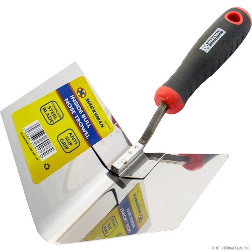 Inside Bull Nose Trowel - Anti Slip Grip