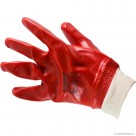 Red PVC Gloves 10