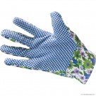 Ladies Floral Cotton Garden Gloves
