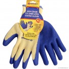 Size 10 High Grade Latex Coated Gloves - XL