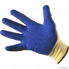 Size 9 High Grade Latex Coated Gloves - L