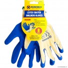 Size 8 High Grade Latex Coated Gloves - M