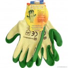 Size 10 Green Latex Coated Gloves - XL