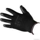 Size 9 Black PU Coated Builder Gloves - L