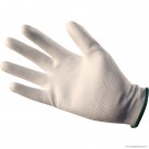 Size 8 White PU Coated Builder Gloves - M