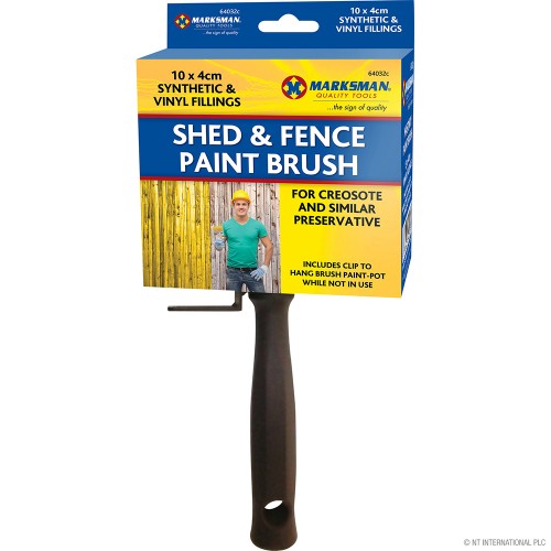 10cm x 4cm Shed & Fence Brush
