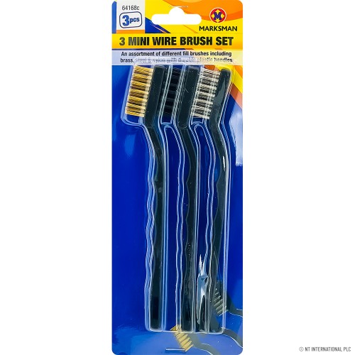 Steel Wire Brush 3pc