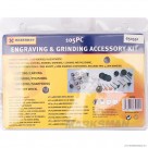 105pc Engraving & Grinding Accessory Kit