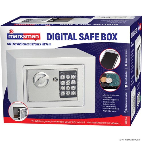Digital Safe Box (S) - 23x17x17cm