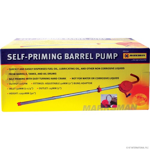 Self-Priming Barrel Pump