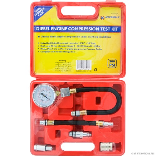 Diesel Engine Compression Test Kit