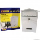 Small White Post Box - 25x8x30cm
