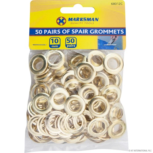 50 pairs of 10mm Spare Grommets