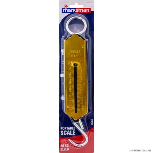 50kg (112lb) Portable Luggage Scale - Metal
