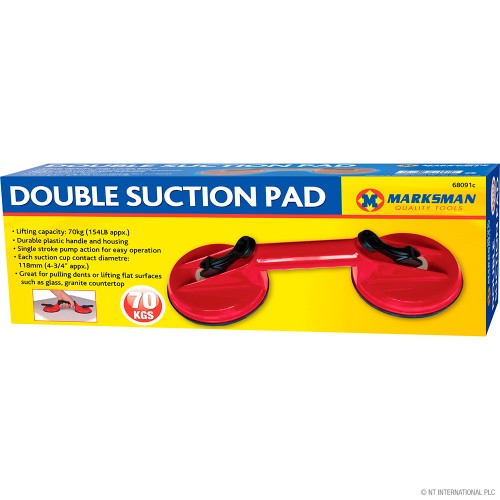 Double Suction Pad - 70kg(154lb) Capacity