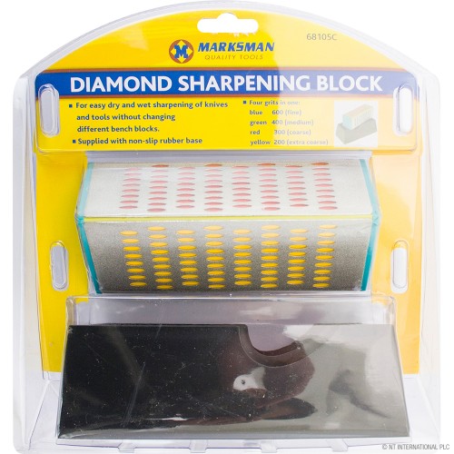 4 Sided Diamond Sharpening Block
