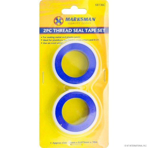 2pc Threaded Seal Tape Set