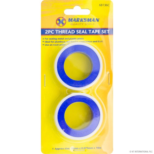 2pc Threaded Seal Tape Set