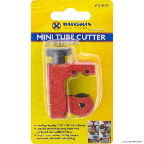 Mini Tube Cutter (3-22cm) - Red