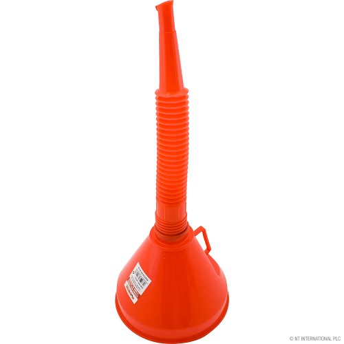 145mm Flexible Funnel - Red