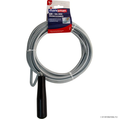 5m x 8mm Dia Drain Cleaner
