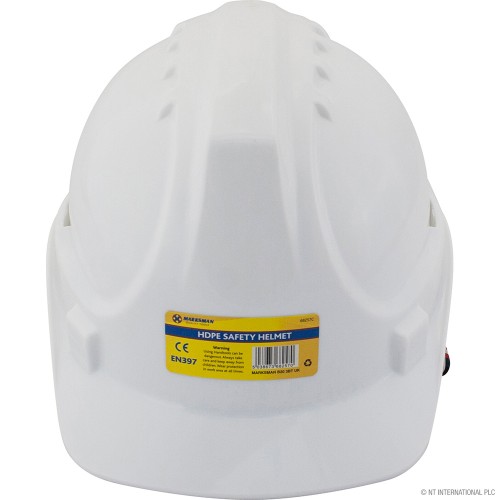 Builders Safety Helmet - White