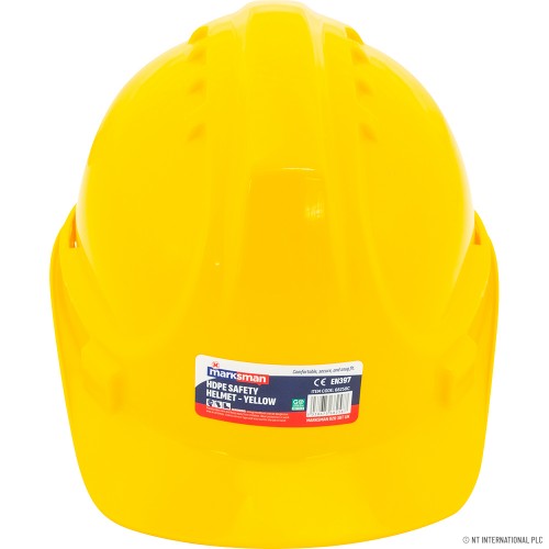Builders Safety Helmet - Yellow