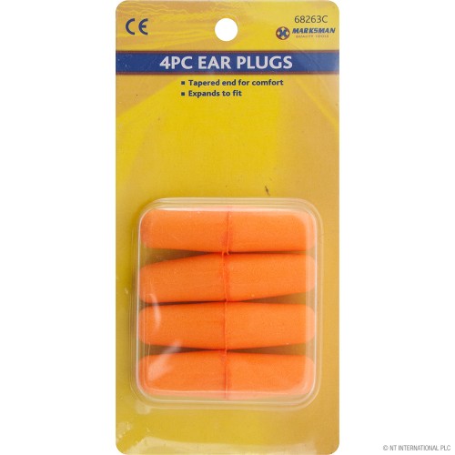 4 Pairs Ear Plugs