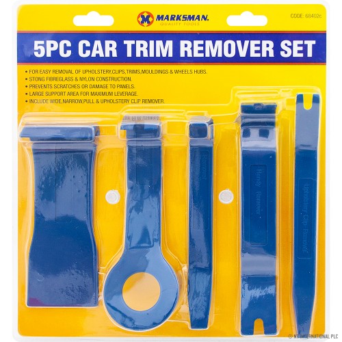 5pc Car Trim Remover Set