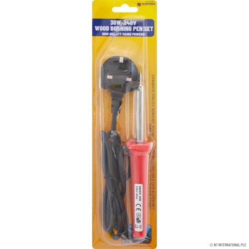 30w 240v Soldering Iron - Red Handle