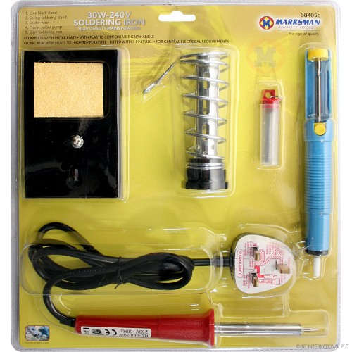 30w 240v Soldering Iron Set