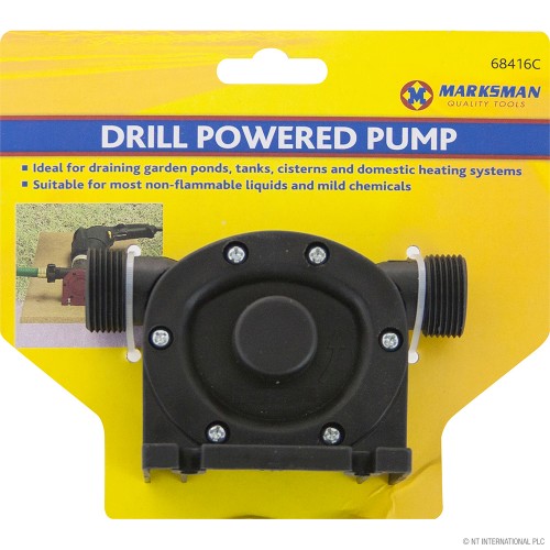 Drill Powered Pump - Black