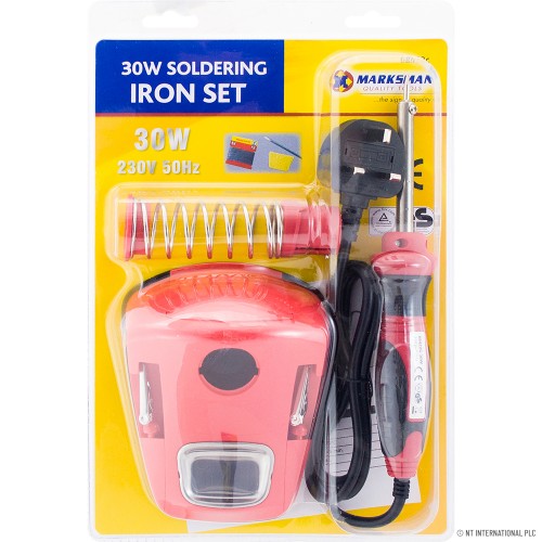 30w 230v Soldering Iron Set