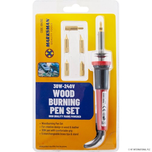 30W Wood Burning Pen Set - 240v