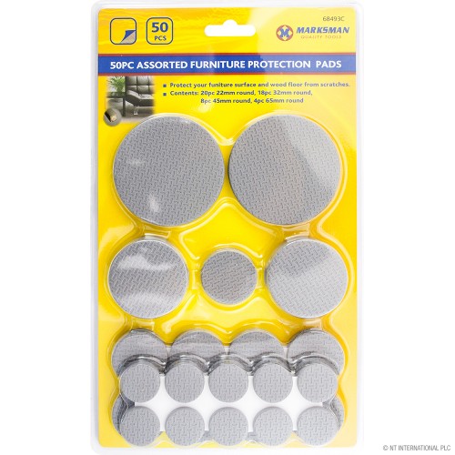 50pc Assorted Furniture Protection Pad Set